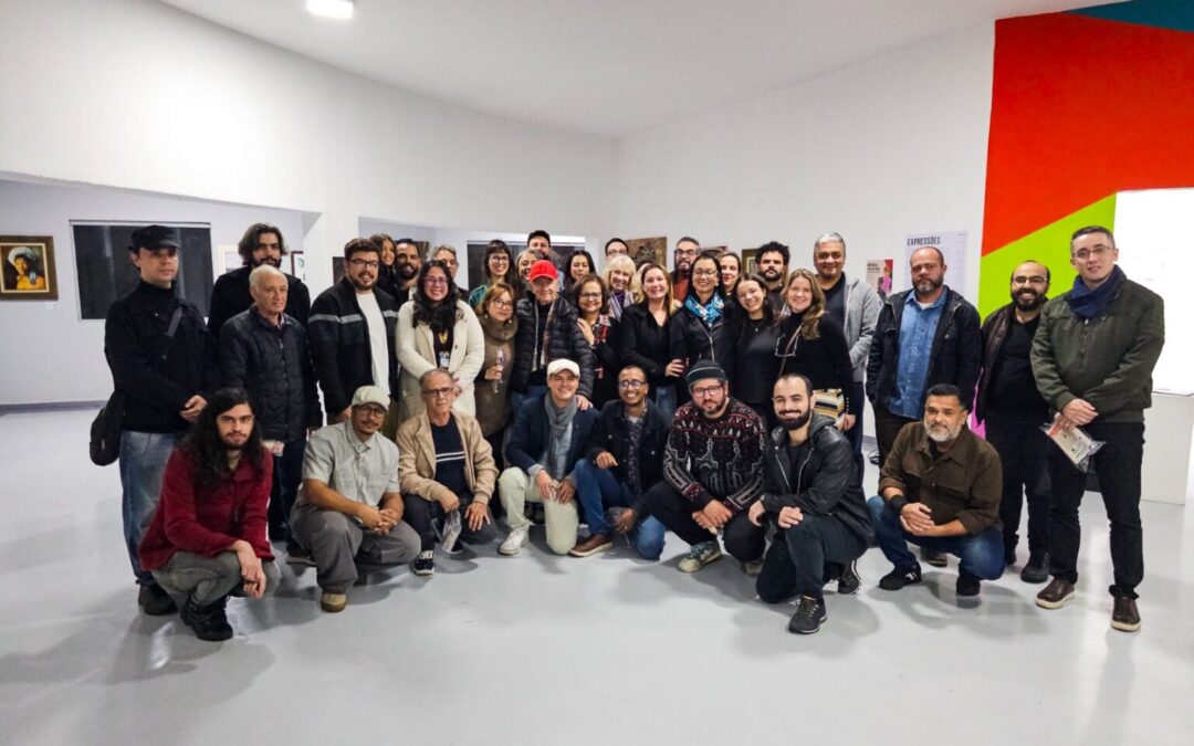 Exposição “Expressões” celebra dois anos do CARP na Pinacoteca de Ribeirão Pires